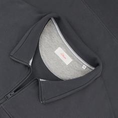 S.OLIVER Sweatjacke grau