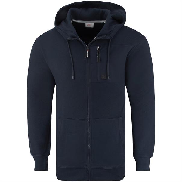 S.OLIVER Sweatjacke marine