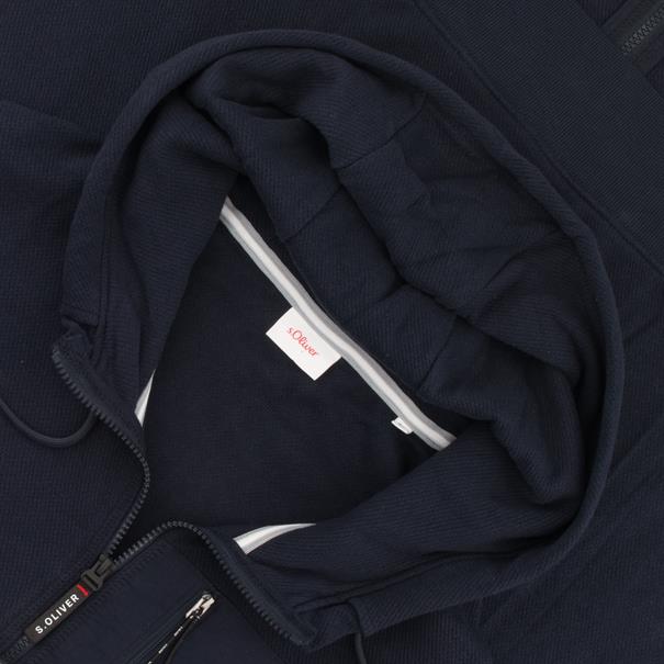 S.OLIVER Sweatjacke marine