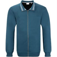 S.OLIVER Sweatjacke petrol