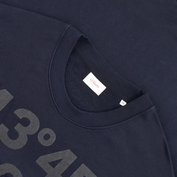 S.OLIVER Sweatshirt dunkelblau
