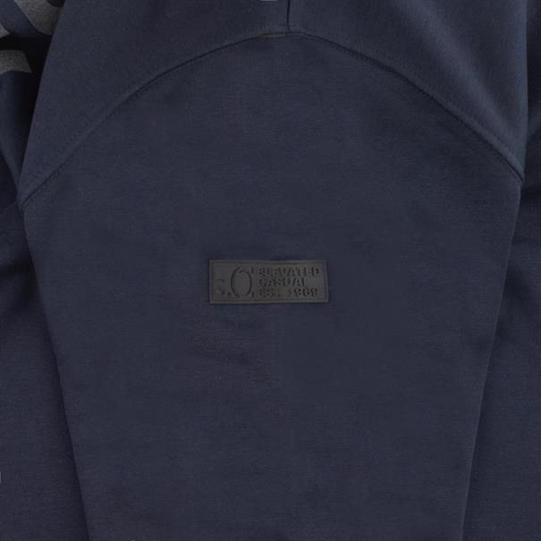 S.OLIVER Sweatshirt dunkelblau