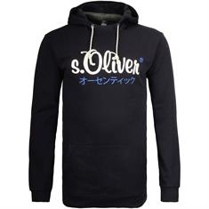 S.OLIVER Sweatshirt - EXTRA lang marine