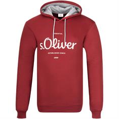 S.OLIVER Sweatshirt - EXTRA lang rot