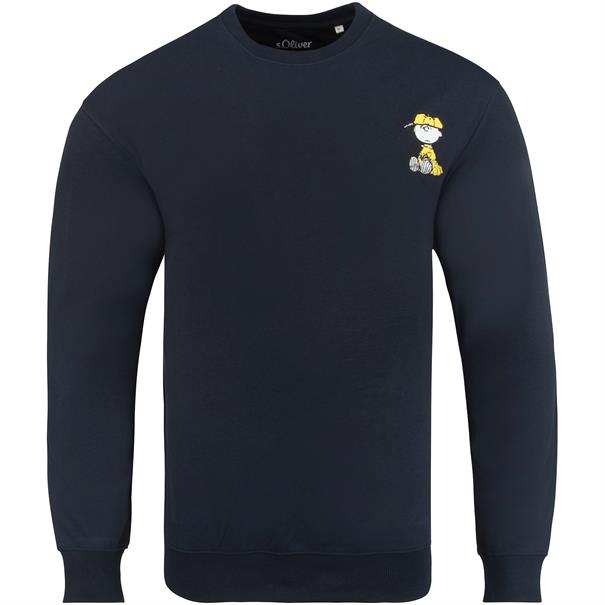 S.OLIVER Sweatshirt "Peanuts" marine