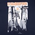 S.OLIVER T-Shirt aus Baumwoll-Flammgarn dunkelblau