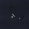 S.OLIVER T-Shirt aus Baumwoll-Flammgarn dunkelblau