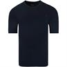 S.OLIVER T-Shirt aus Baumwoll-Flammgarn dunkelblau