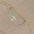 S.OLIVER T-Shirt aus Baumwoll-Flammgarn khaki