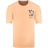 S.OLIVER T-Shirt aus Baumwoll-Flammgarn orange