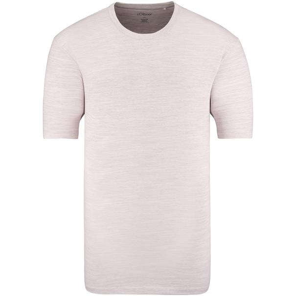 S.OLIVER T-Shirt beige-meliert