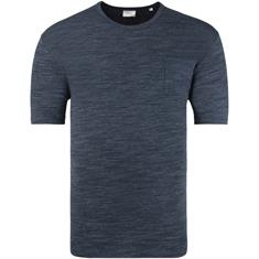 S.OLIVER T-Shirt blau-meliert