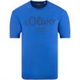 S.OLIVER T-Shirt blau