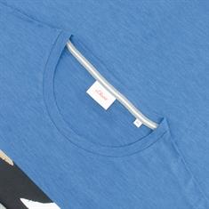S.OLIVER T-Shirt blau