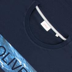 S.OLIVER T-Shirt blau