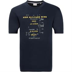 S.OLIVER T-Shirt blau