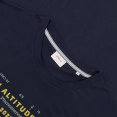 S.OLIVER T-Shirt blau