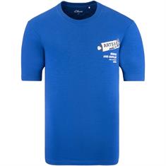 S.OLIVER T-Shirt blau
