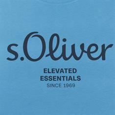 S.OLIVER T-Shirt blau