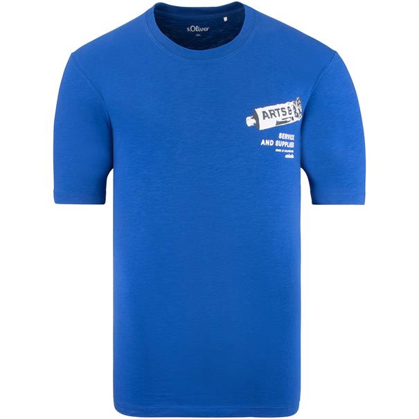 S.OLIVER T-Shirt blau
