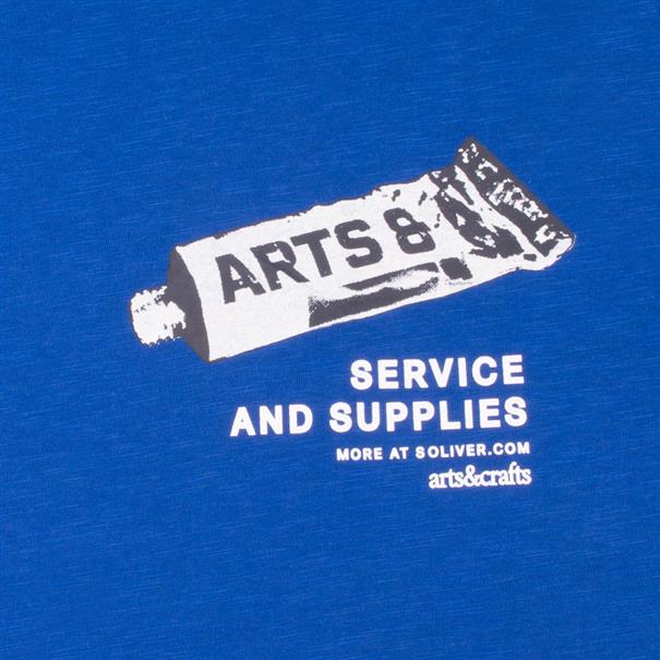 S.OLIVER T-Shirt blau