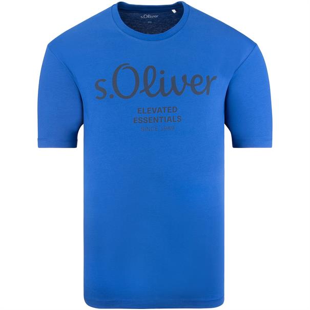 S.OLIVER T-Shirt blau