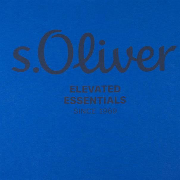 S.OLIVER T-Shirt blau