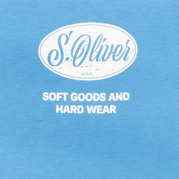 S.OLIVER T-Shirt blau