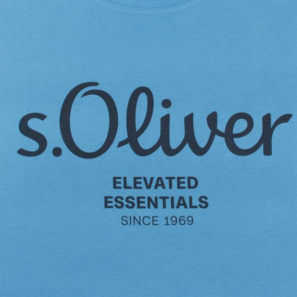 S.OLIVER T-Shirt blau