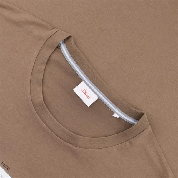 S.OLIVER T-Shirt braun