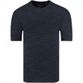 S.OLIVER T-Shirt dunkelblau-meliert