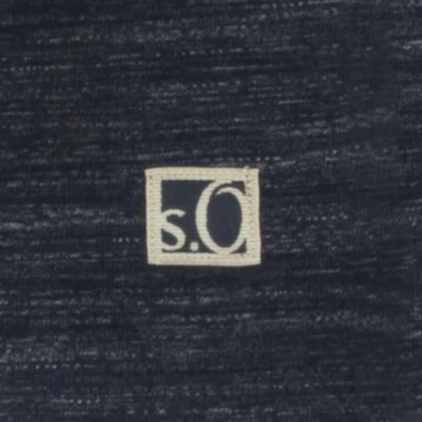 S.OLIVER T-Shirt dunkelblau-meliert