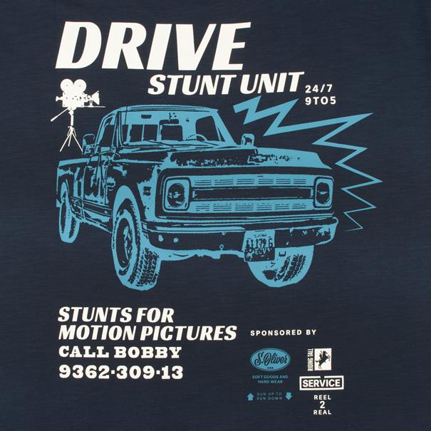 S.OLIVER T-Shirt dunkelblau
