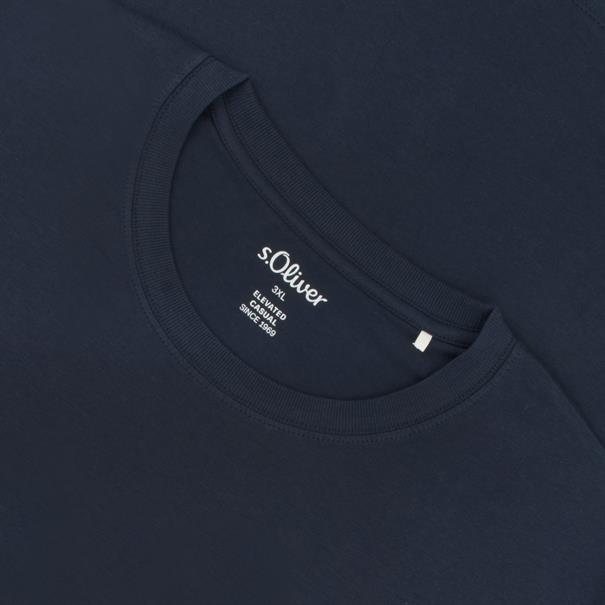 S.OLIVER T-Shirt dunkelblau