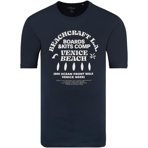 S.OLIVER T-Shirt dunkelblau