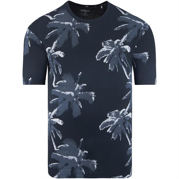 S.OLIVER T-Shirt dunkelblau