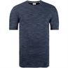S.OLIVER T-Shirt - EXTRA lang blau-meliert