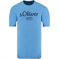 S.OLIVER T-Shirt - EXTRA lang blau