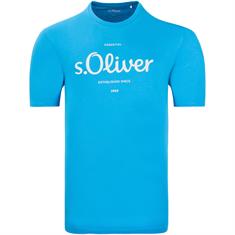 S.OLIVER T-Shirt - EXTRA lang blau