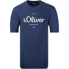 S.OLIVER T-Shirt - EXTRA lang blau
