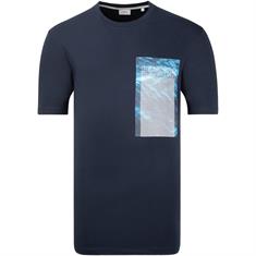 S.OLIVER T-Shirt - EXTRA lang blau