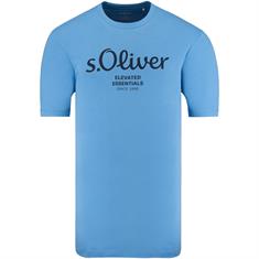 S.OLIVER T-Shirt - EXTRA lang blau