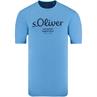 S.OLIVER T-Shirt - EXTRA lang blau