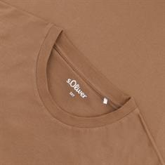 S.OLIVER T-Shirt - EXTRA lang braun