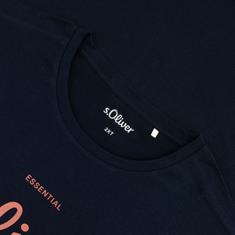 S.OLIVER T-Shirt - EXTRA lang dunkelblau