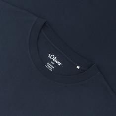 S.OLIVER T-Shirt - EXTRA lang dunkelblau