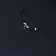 S.OLIVER T-Shirt EXTRA lang dunkelblau