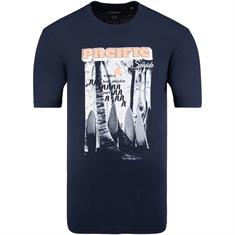 S.OLIVER T-Shirt - EXTRA lang dunkelblau