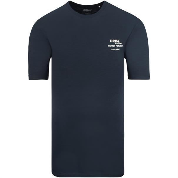 S.Oliver T-Shirt -EXTRA lang dunkelblau