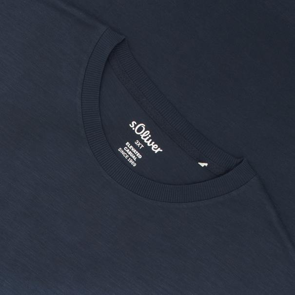 S.Oliver T-Shirt -EXTRA lang dunkelblau
